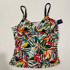 APT. 9 Tropical Print Tankini Top | NWT | Size 3X